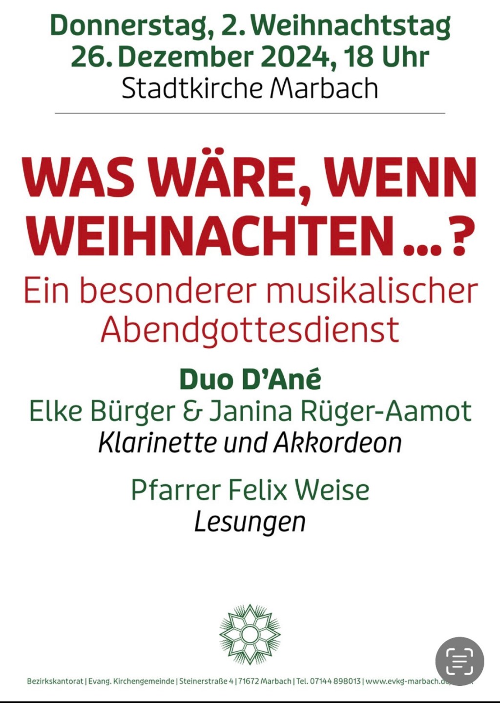 Was wäre, wenn Weihnachten ...?